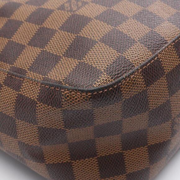 LOUIS VUITTON Brown Damier Leather Looping GM Shoulder Bag - Picture 7 of 11
